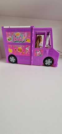 Barbie Samochód Foodtruck z lalką