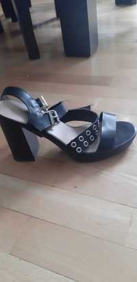 Sandalki damskie  czarne