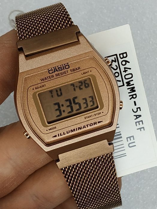 Часы CASIO B640WMR-5AER Оригинал Гарантия 2 года
