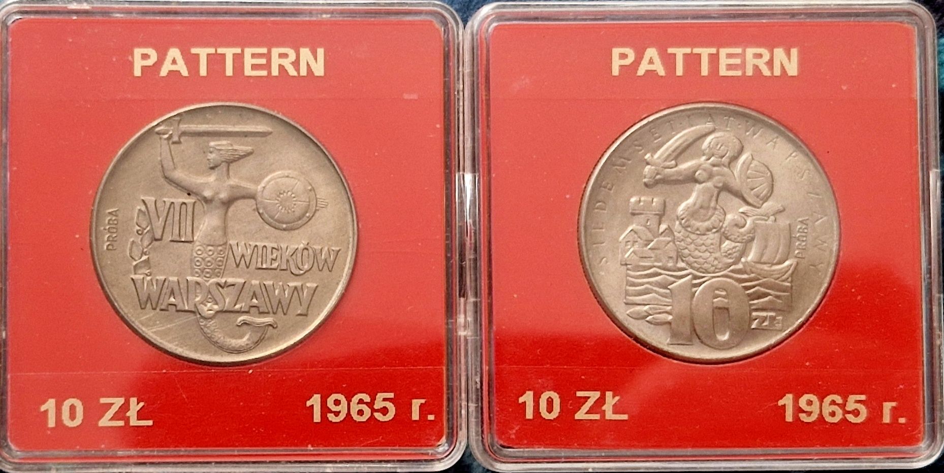 2 x 10 zł 1965 rok Próby