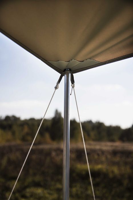 Nowa markiza daszek tarp przyczepy ok 4m  PREMIUM z kalenicą