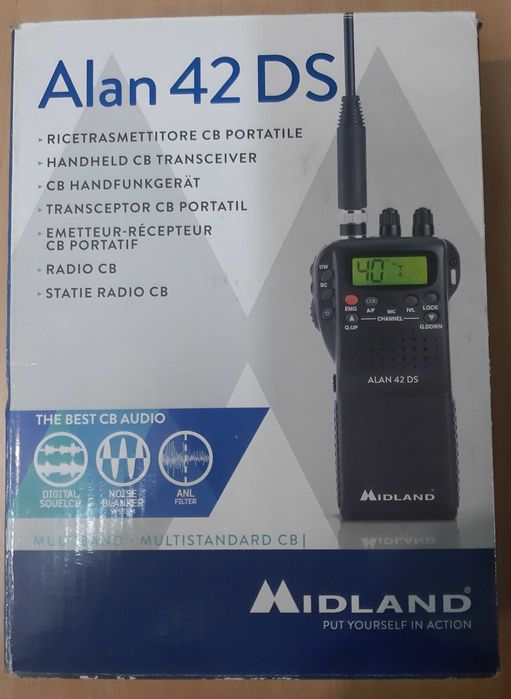 Радіостанція. CB-рація. Midland Alan 42 ds