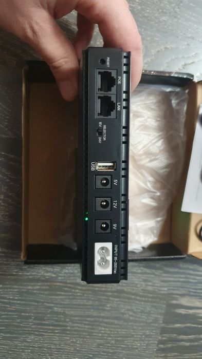 ДБЖ/UPS 36w для роутера, модема/ONU 10400маг