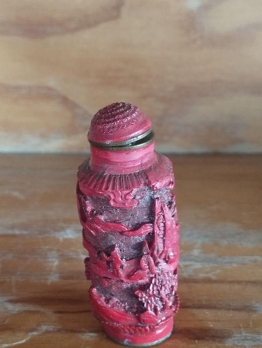 Frasco de Perfume Vintage - Esculpido à Mão - Taiwan