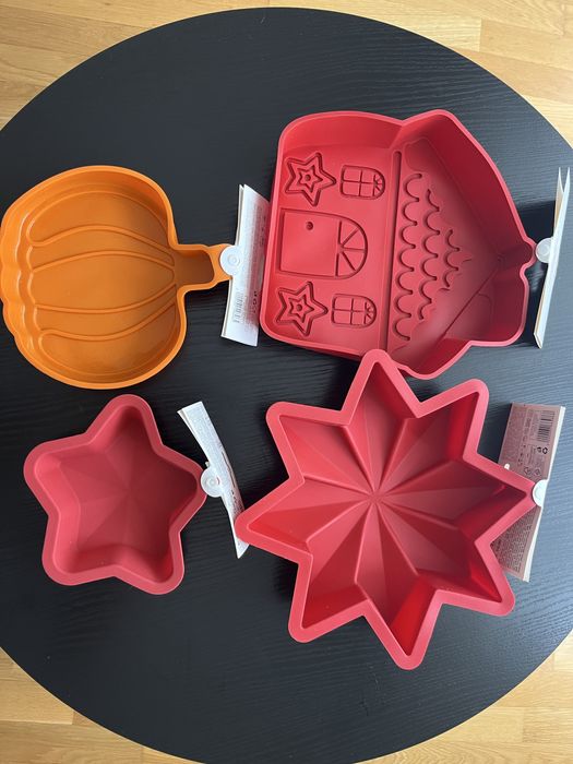 Zestaw foremek silikonowych. Nowe