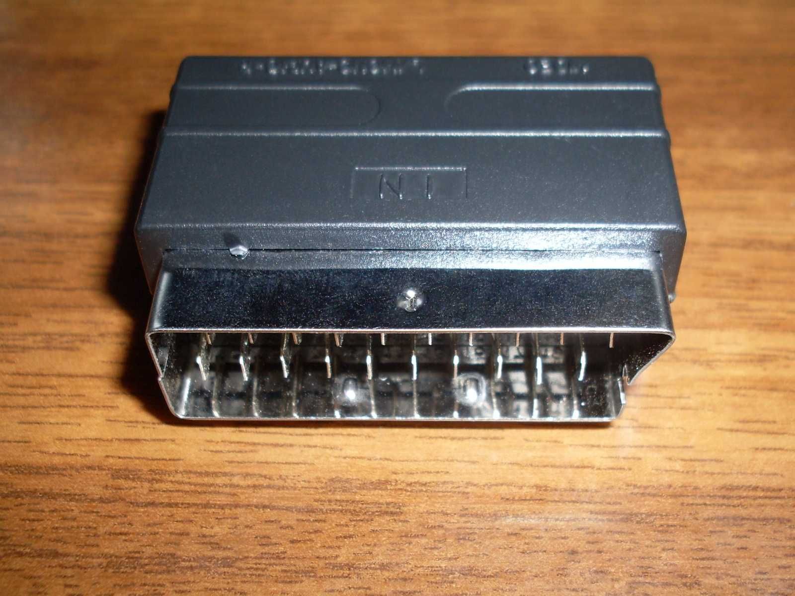 Перехідник SCART 21pin - 3x RCA