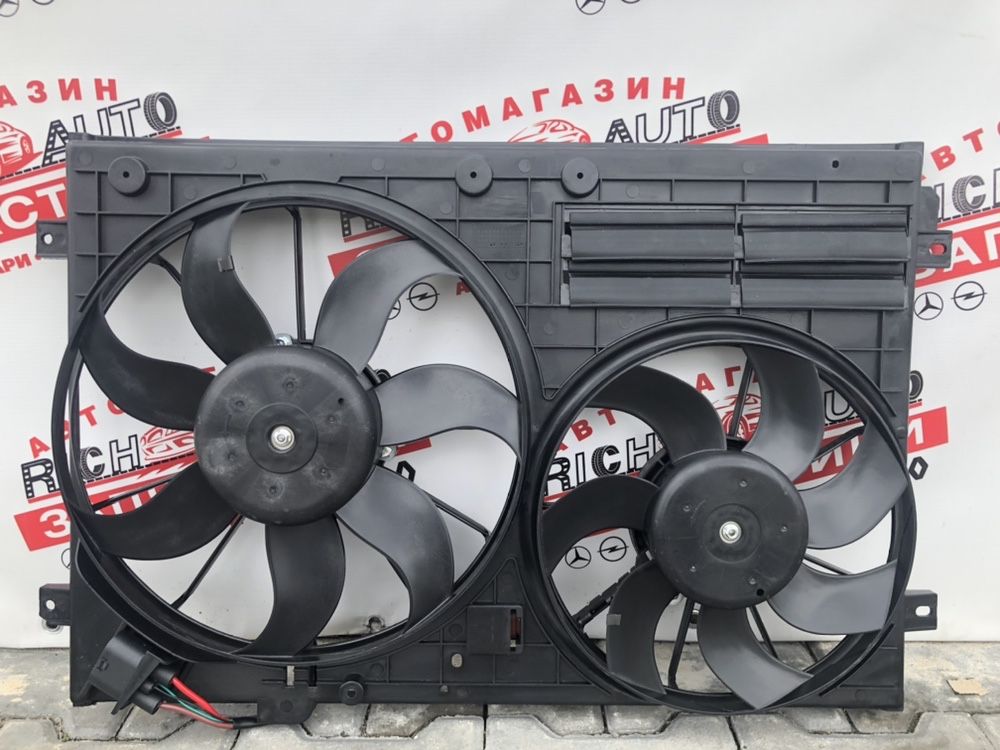 Дифузор радиатор вентеляторы Volkswagen Passat B7 usa