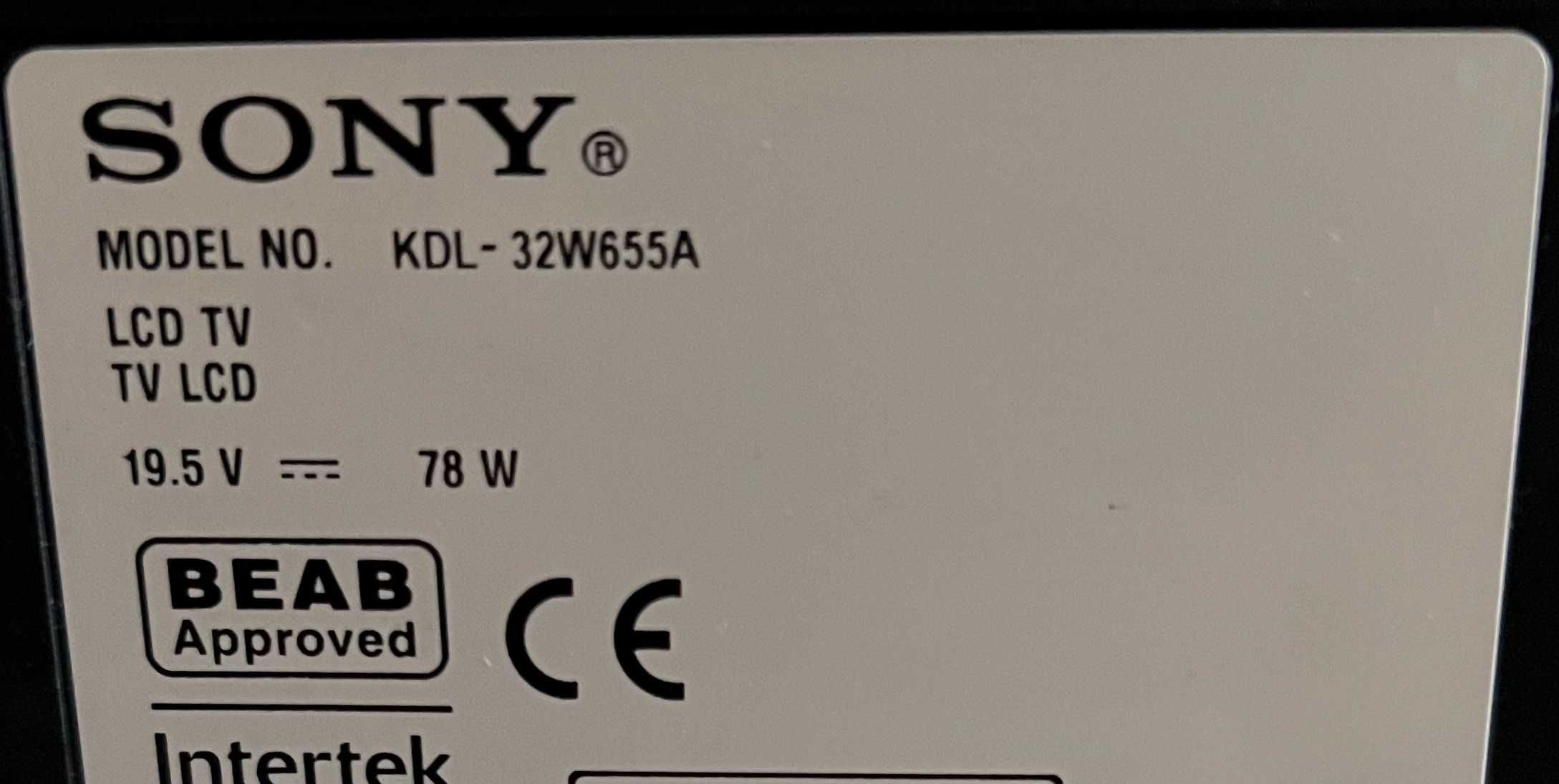 Telewizor SONY Bravia KDL-32W655A