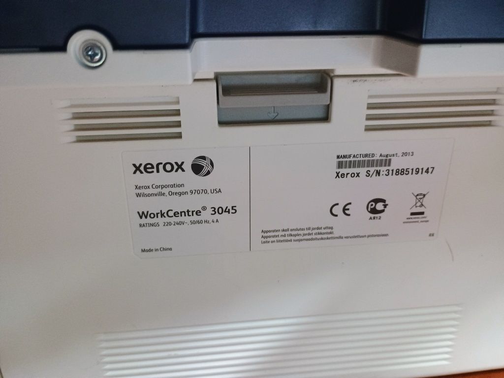 Xerox WorkCentre 3045 принтер/ сканер