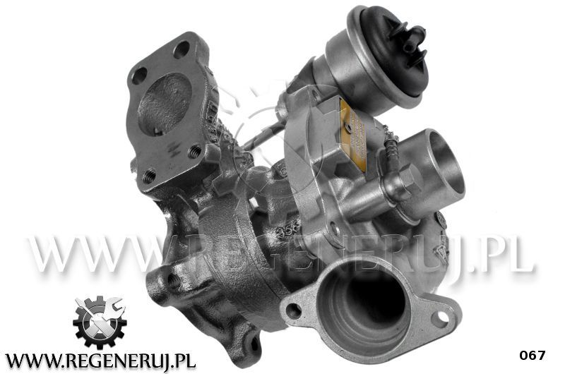 Turbosprężarka BorgWarner KKK Peugeot 1007 1.4 HDi 68KM 8HX 8HZ