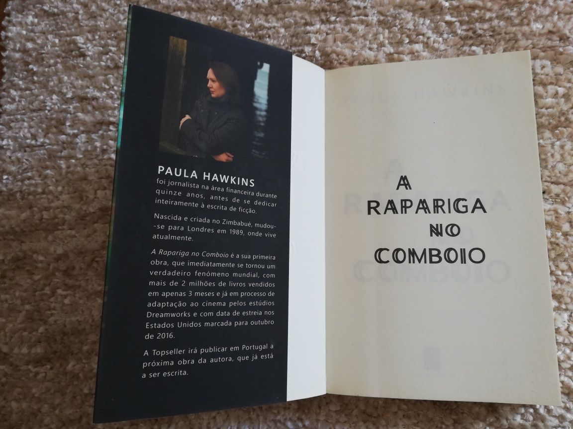 Livro A rapariga no comboio