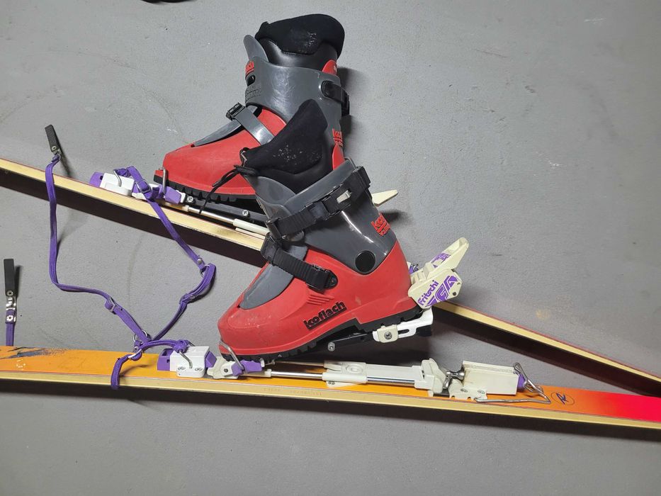 Narty skiturowe (zjazdowo-biegowe) Rossignol Nepal 190 cm dł., używane