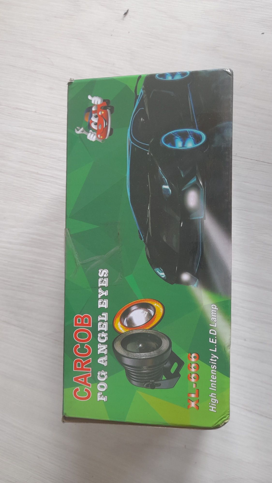 Światła LED 2w1 Światła do jazdy dziennej DRL pod halogeny LED