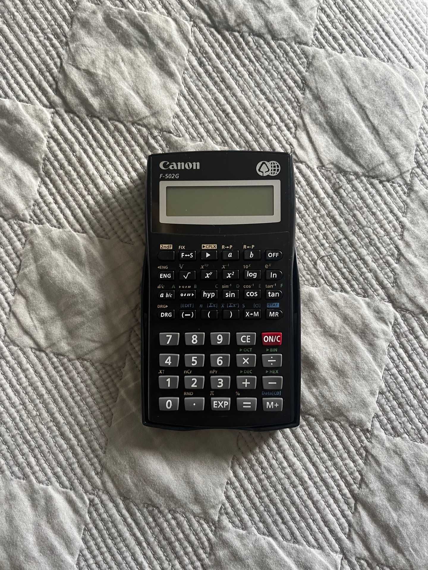 Calculadora Científica Canon F-502G - Com Caixa - Ótimo estado