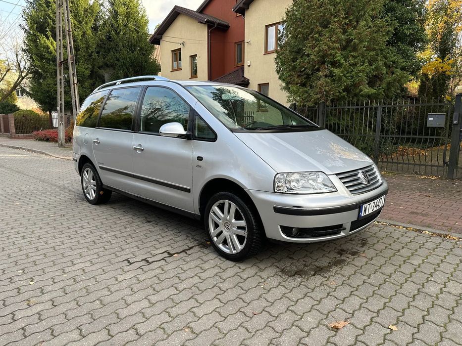 Volkswagen Sharan 7 osób hak holowniczy klimatronik
