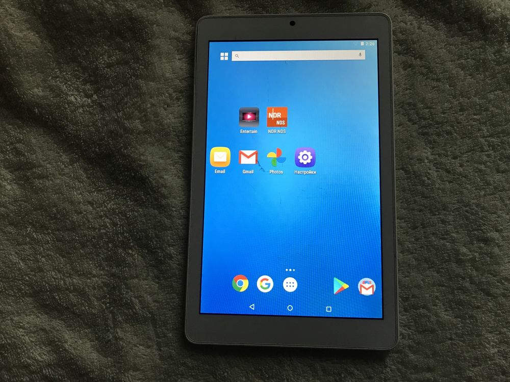 Планшет Alcatel OneTouch Telekom Puls. 8”, 16GB.  Без нюансов
