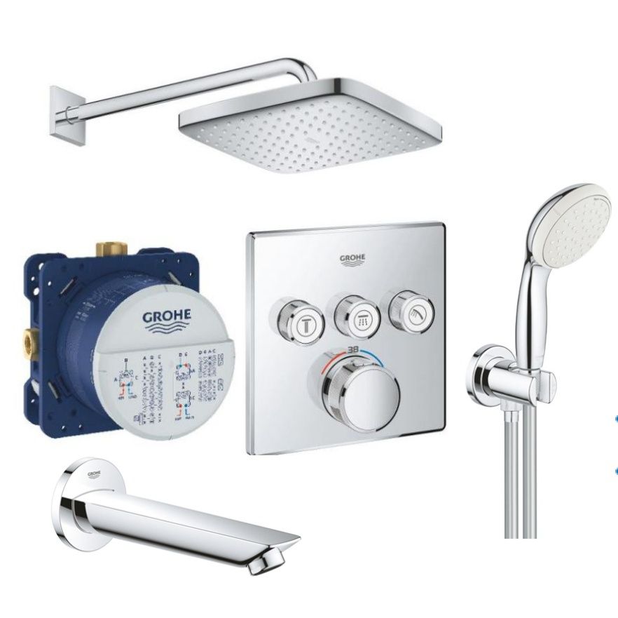 Grohe UA26415SC2 UA26415SC6 Grohtherm Душова система прихована