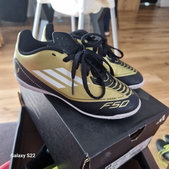 Halówki Adidas F50 CLUB IN J MESSI r.29