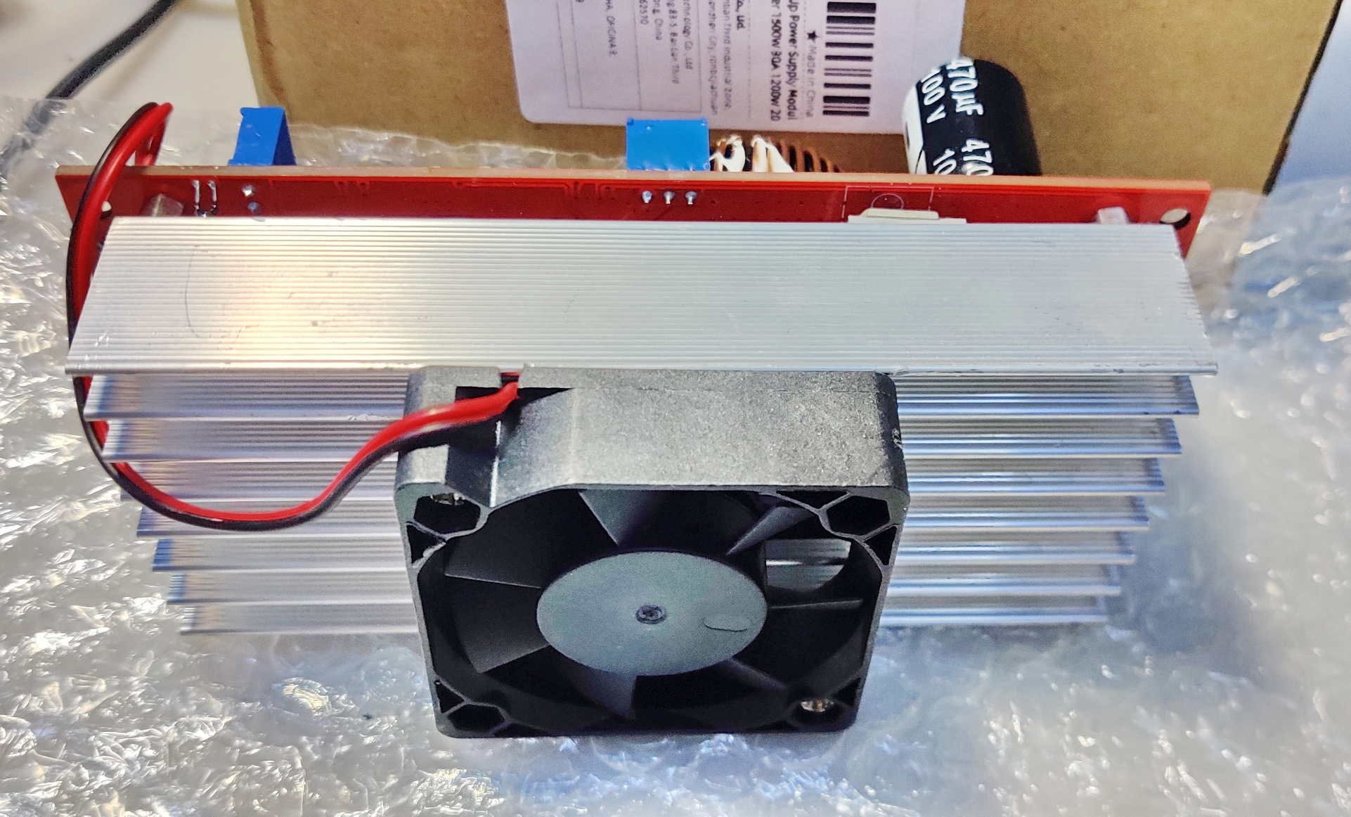 Повышающий преобразователь DC-DC 1800W 40A 10V-60V to 12V-90V