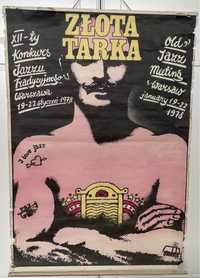 Oryginalny plakat Rafała Olbińskiego - Złota Tarka 1978 rok