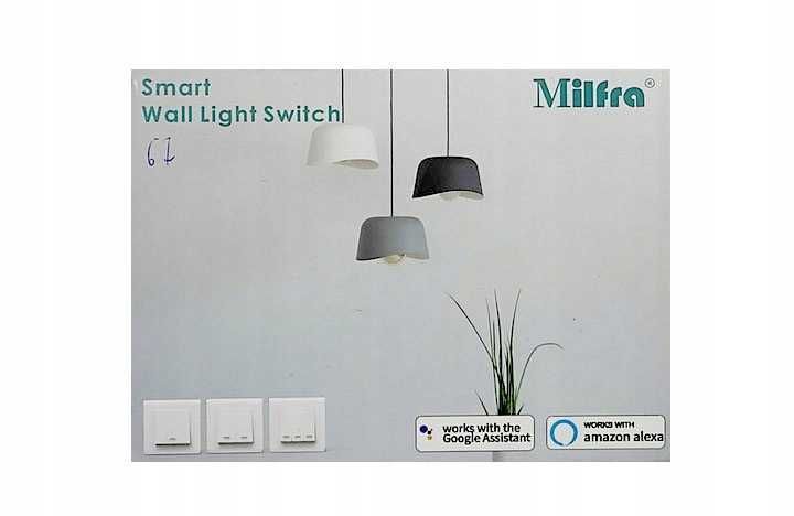 Włącznik Milfra TB12 WiFi SMART LIFE
