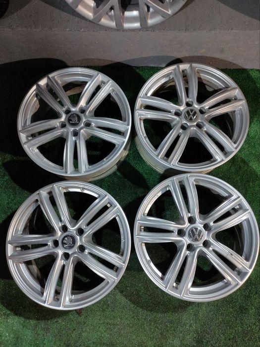 Диски VolkswagenSkoda 5:112R16 Комплект Литі Титани Б/у Склад Оригінал