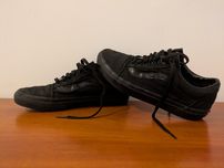 Trampki "Vans", w bardzo dobrym stanie, rozmiar 40,5. Czarny..Polecam.
