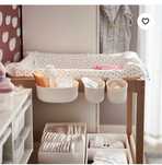 Пеленальний комод столик білий IKEA