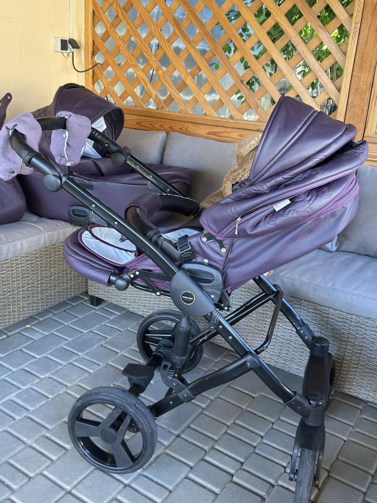 Коляска 2в1 junamo enzo