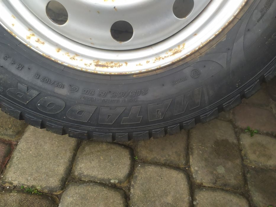 Диски 5/130 r16 et66 цо89.1 Рено мастер шини 215/65 r16c зима грузова