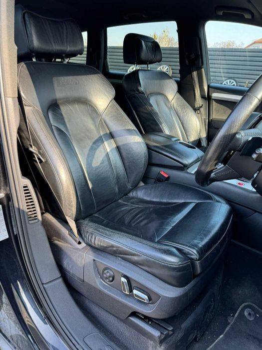 Салон сидіння сідушки комплект сидінь Audi q7 4L 2005-2015 sline шкіра