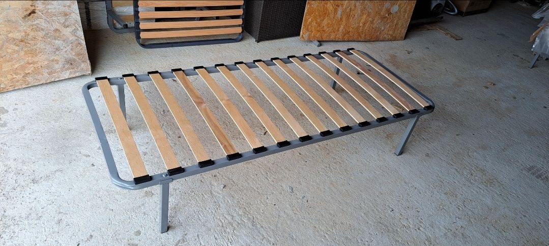 3 conjuntos colchão e estrado de cama de solteiro