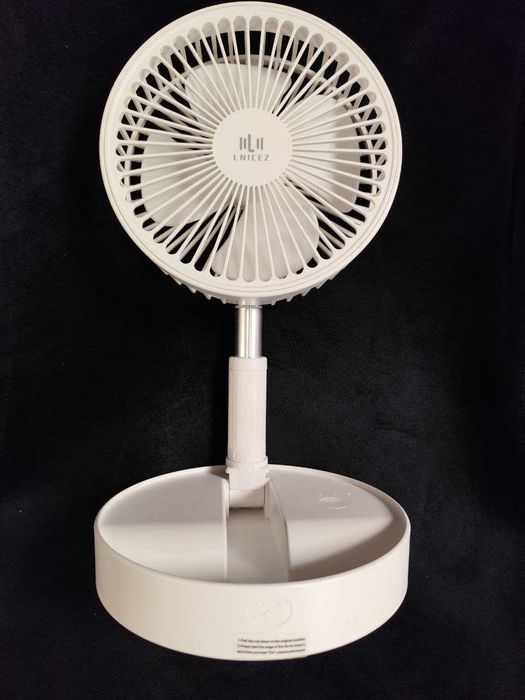 Портативний настільний вентилятор, акумуляторний, Lnicez,