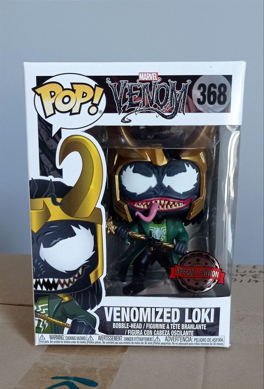 Venomized Loki funko pop exclusive