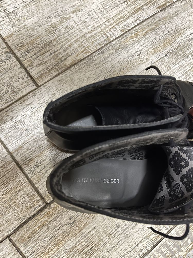Челси kg by kurt geiger шкіряні броги ботинки