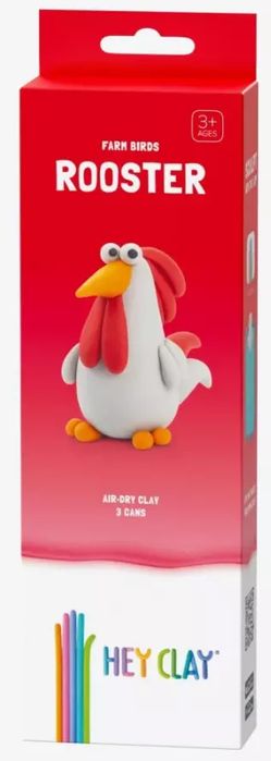 Hey Clay. Ptaki z farmy. Kogut