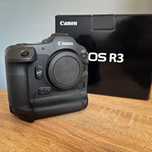 Canon R3  - stan bardzo dobry, pełen zestaw, 80k. klatek