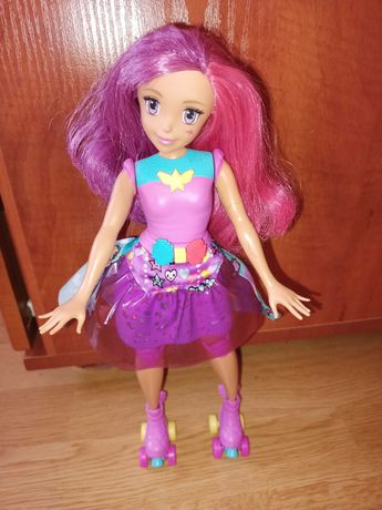 Lalka Barbie Mattel w krainie gier interaktywna