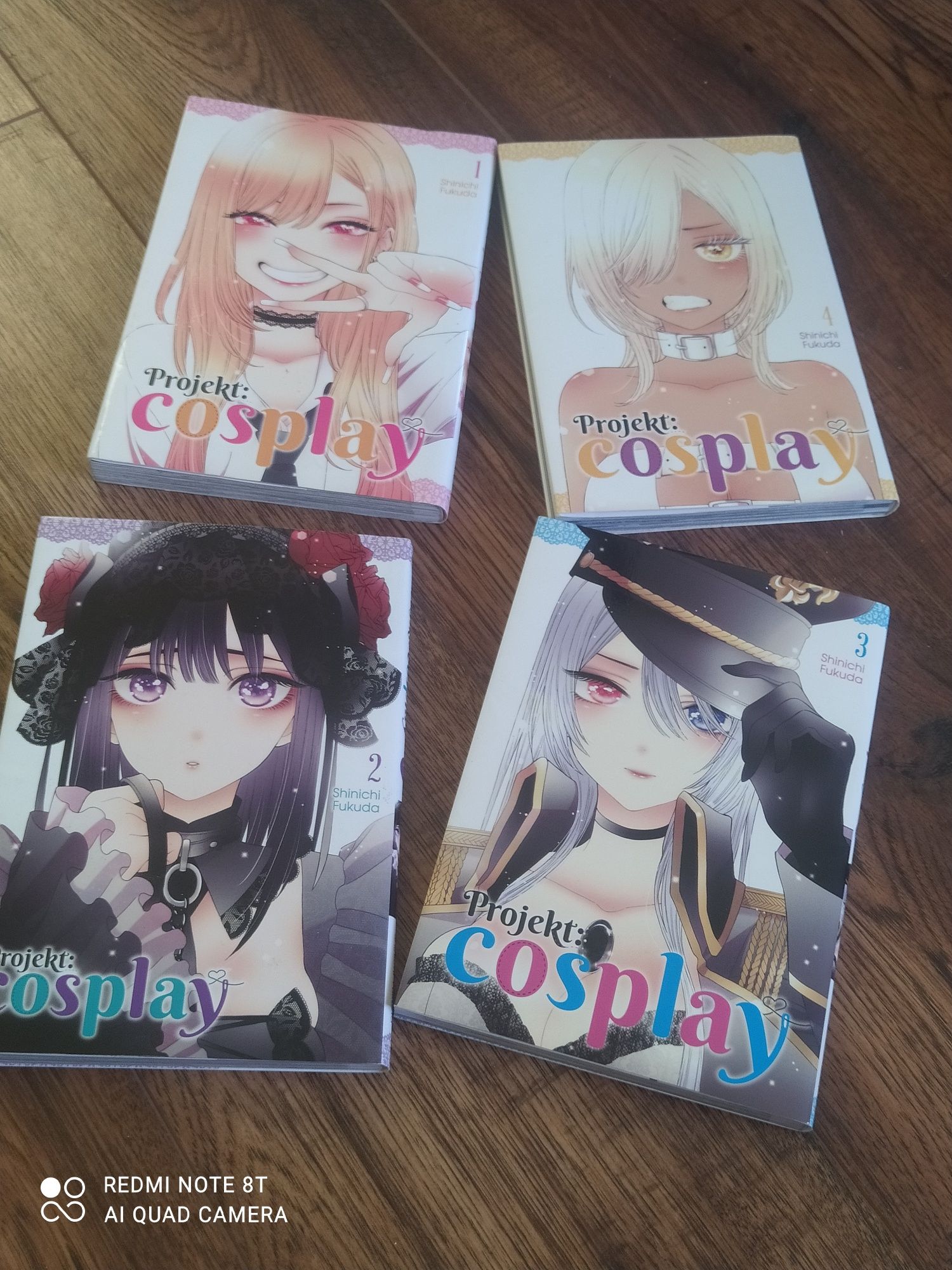Manga project cosplay tom 1-4