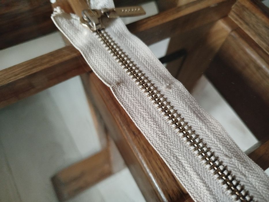 Zamki metalowe do kurtki długie 95+84 cm