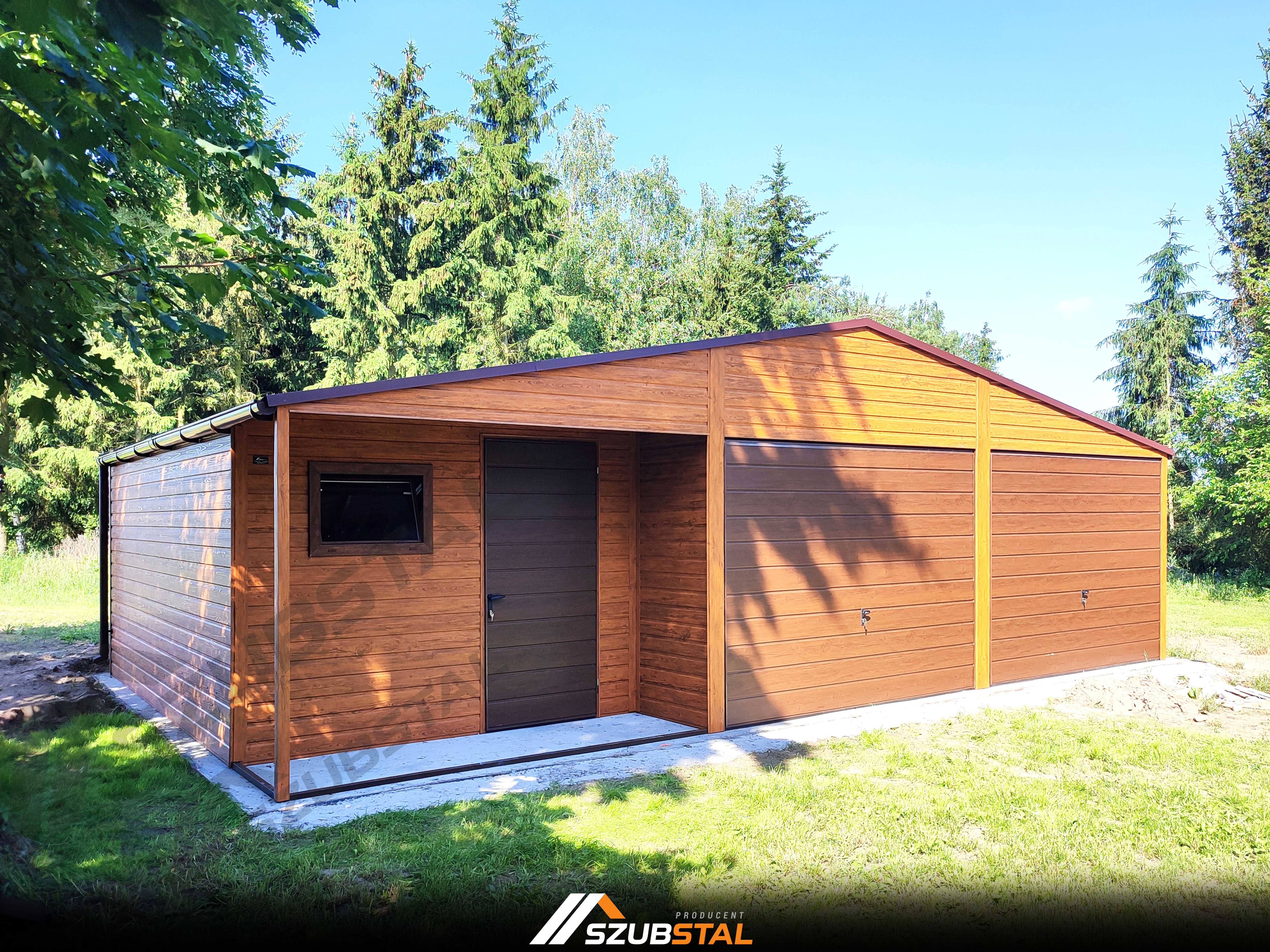 Garaż blaszany 4x5 4x6 6x5 6x5,80 6x6 8x6 9x5 9x6 PRODUCENT Premium