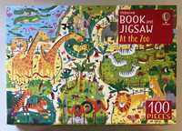 Usborn - Zoo puzzle i książeczka