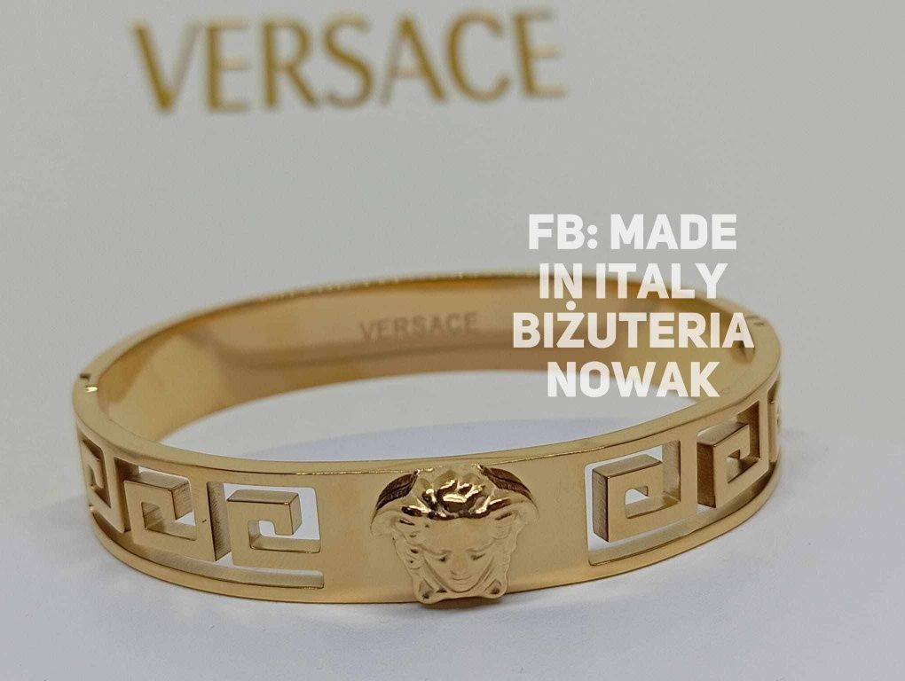 Bransoletka z głową meduzy Versace