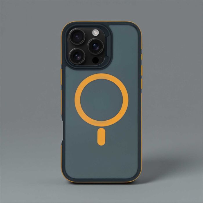 Etui JOLLBY. Dark do iPhone 16 Pro (DARK ORANGE)