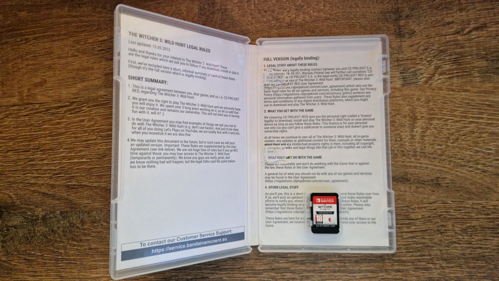 The Witcher 3 (Complete Edition) Switch