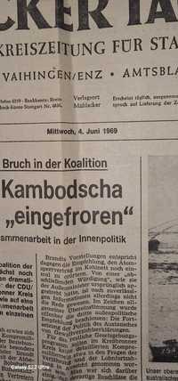 Gazeta Prawna Niemiecka 1969roku