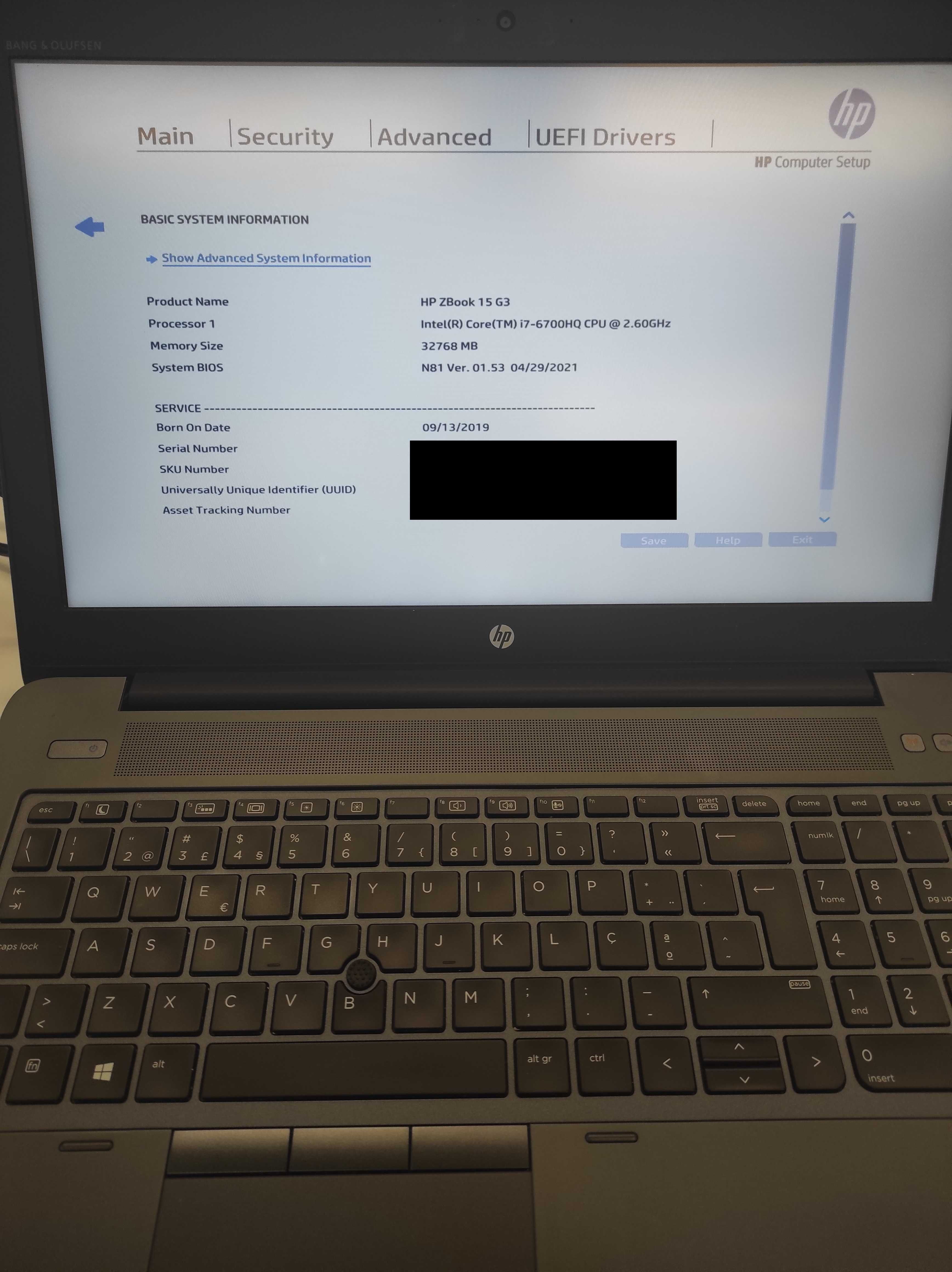 Hp Zbook 15 G3 - Nvidia Quadro