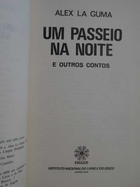 Um Passeio na Noite E outros contos de Alex La Guma