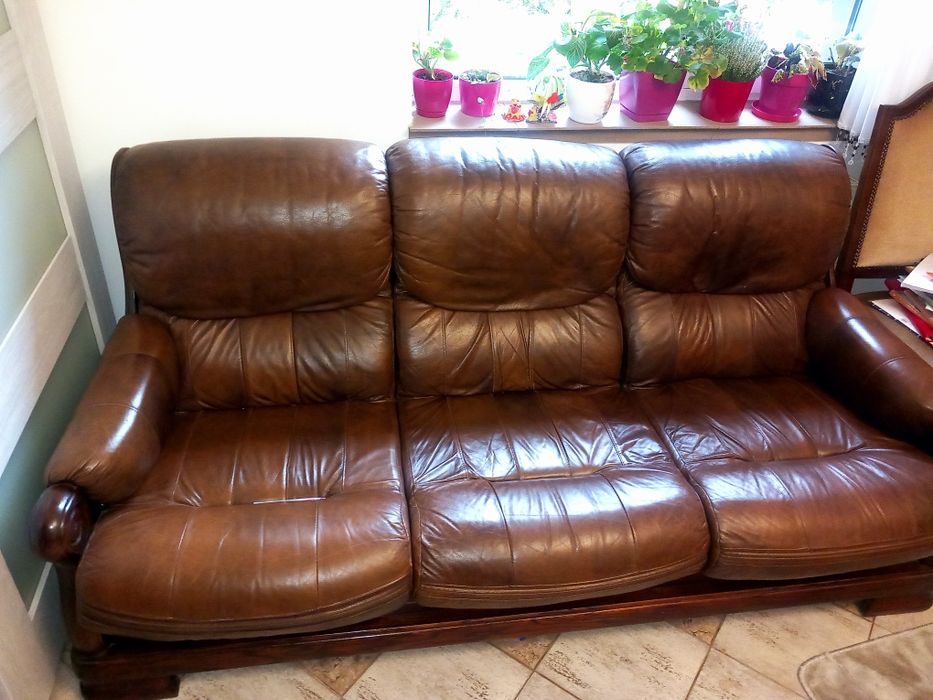 Kanapa plus dwa fotele
