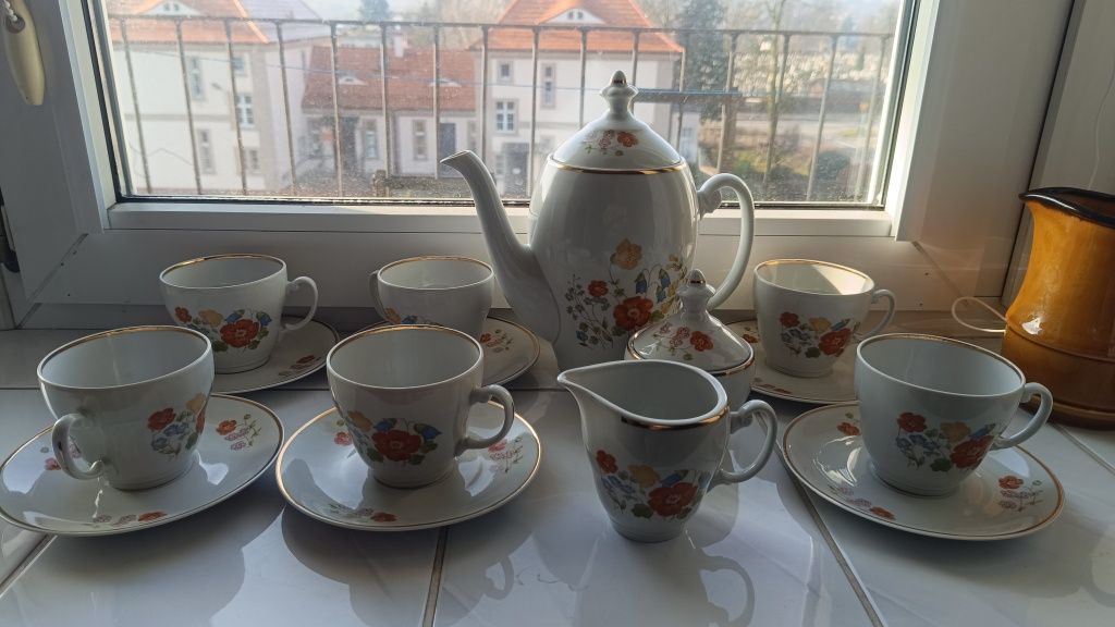 Serwis kawowy Porcelana Włocławek